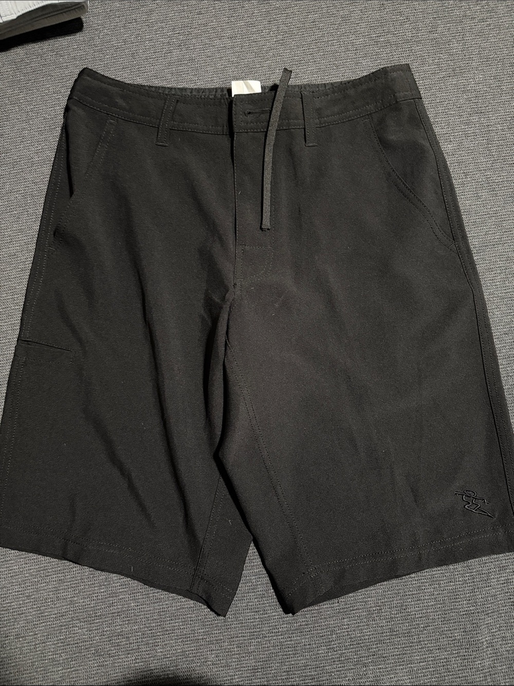 Men's Black Athletic Shorts